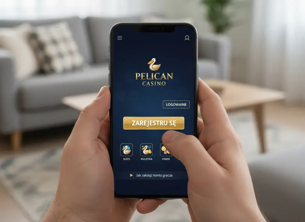 Pelican casino register - jak założyć konto gracza